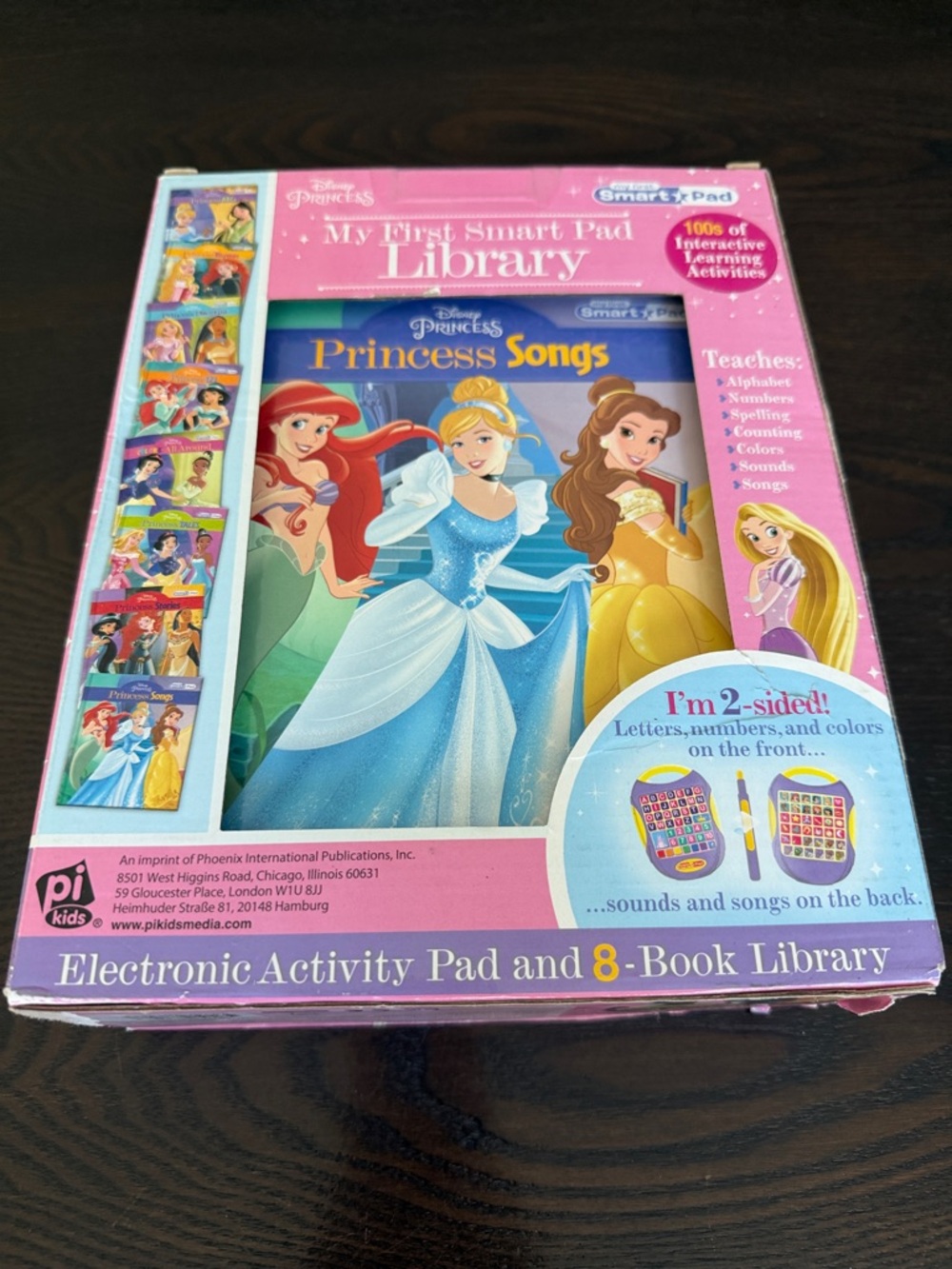 Disney Purple and Yellow My First Smart Pad Learning Toy